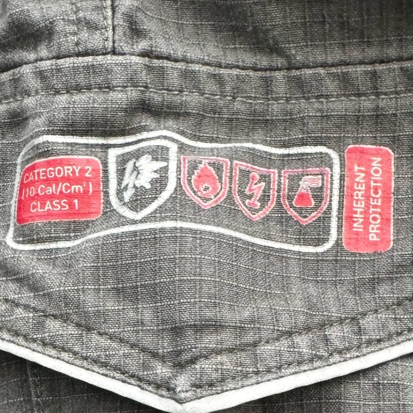 STRATA Men Cargo Pant 34x32 Flame Resistant Arc Cargo Pant Trousers SFX240 Grey - Picture 11 of 17